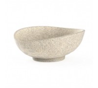 Салатник GALAXY 26 x 22 см, h 9,5 см, 1600 мл , WHITE GRANITE цвет Белый Мрамор