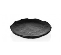 Блюдо Norma  20х2.8 см "TERRA BLACK"